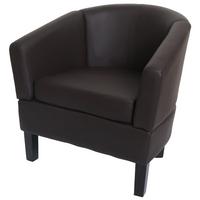 LOUNGE-SESSEL Braun - Braun, Textil (72/72/60cm) - MCW