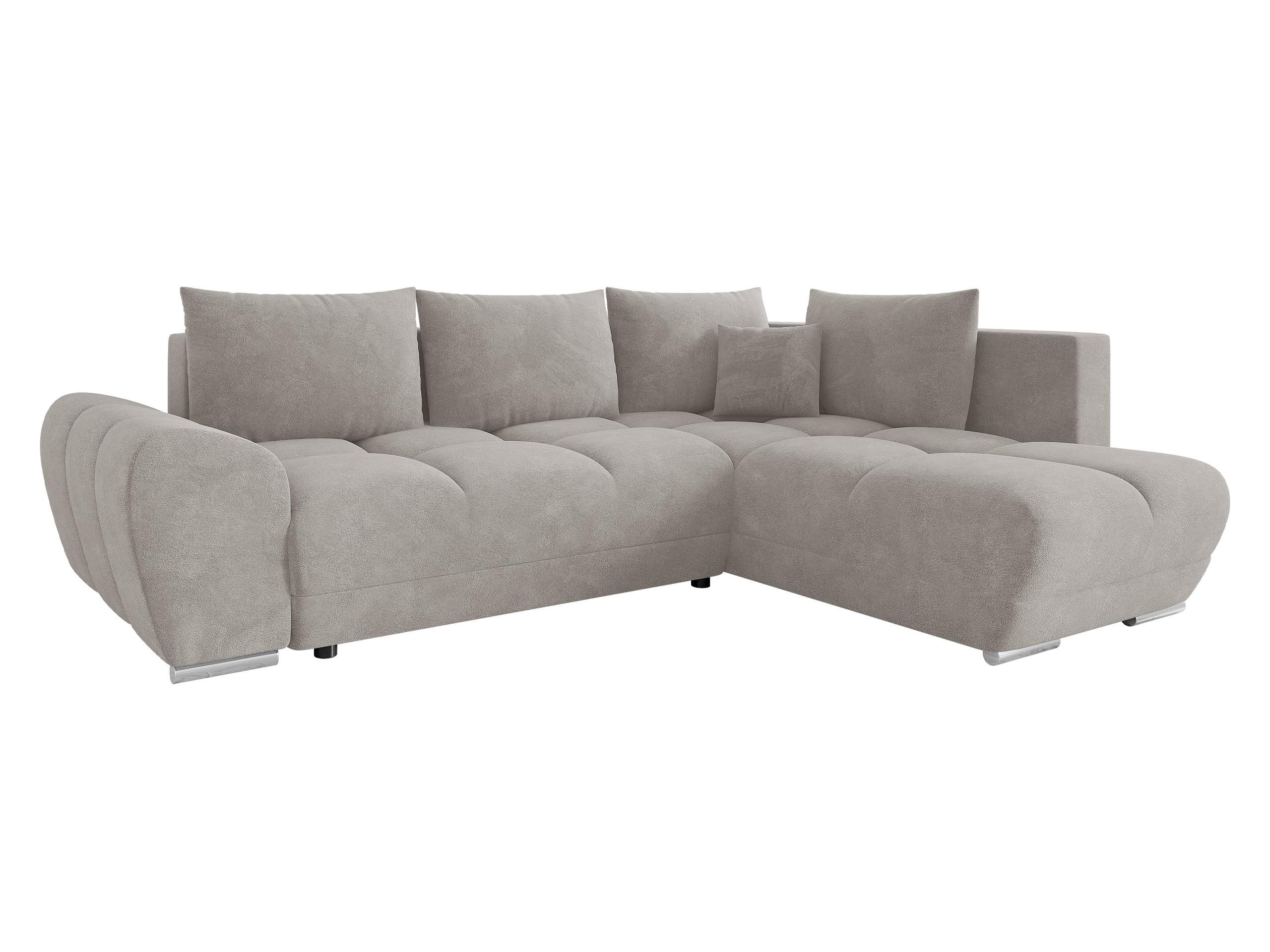 ECKSOFA Forest, Seite: Rechts - Schwarz/Grau, Holz/Kunststoff (290/183cm) - MIRJAN24