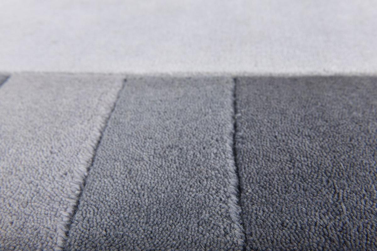 HANDTUFTTEPPICH Royal Ganges 160x230 cm - Silberfarben, Textil (160/230cm) - THEKO