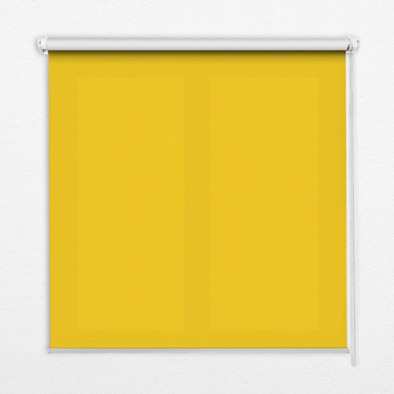 INNENROLLO - Fensterrollo - Rollo - 100x140 cm - Hellorange - Orange, Kunststoff (100/140/0.5cm) - TULUP