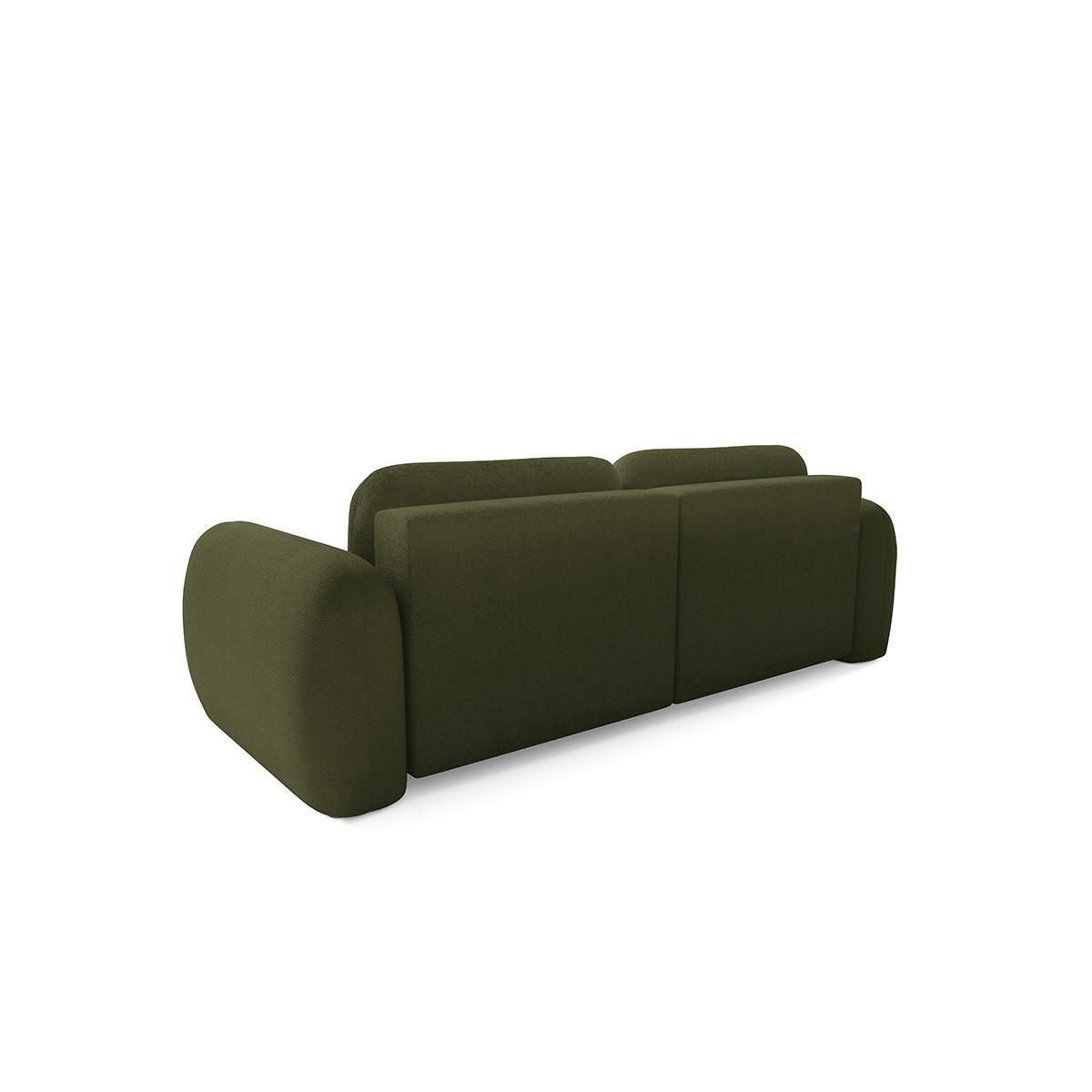 ECKSOFA Livio 3 Sitzplätze Grün - Grün, Holz (270/165cm) - Petits-meubles