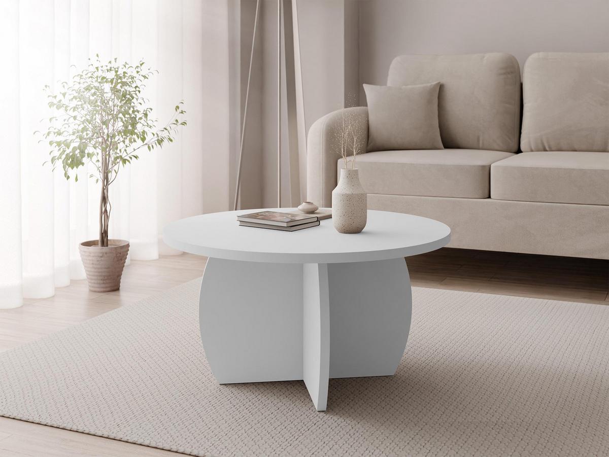 COUCHTISCH Tamisa - Weiß, Holzwerkstoff (74/74/40cm) - MIRJAN24