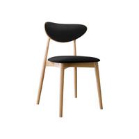 WOHNZIMMER STUHL KT65/C, Holzfarbe: Buche - Buchefarben/Schwarz, Holz/Textil (48/80/49cm) - MIRJAN24