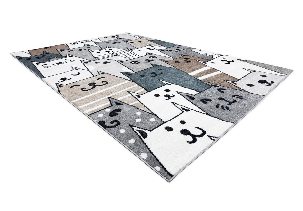 TEPPICH Fun 140/190 cm - Multicolor, Textil (140/190cm) - rugsX