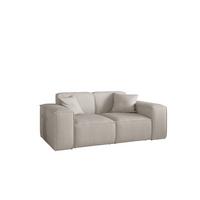 SOFA Celes Premium 2-sitzer Stoff Scala - Beige, Holzwerkstoff/Textil (186/73/88cm) - Fun Möbel