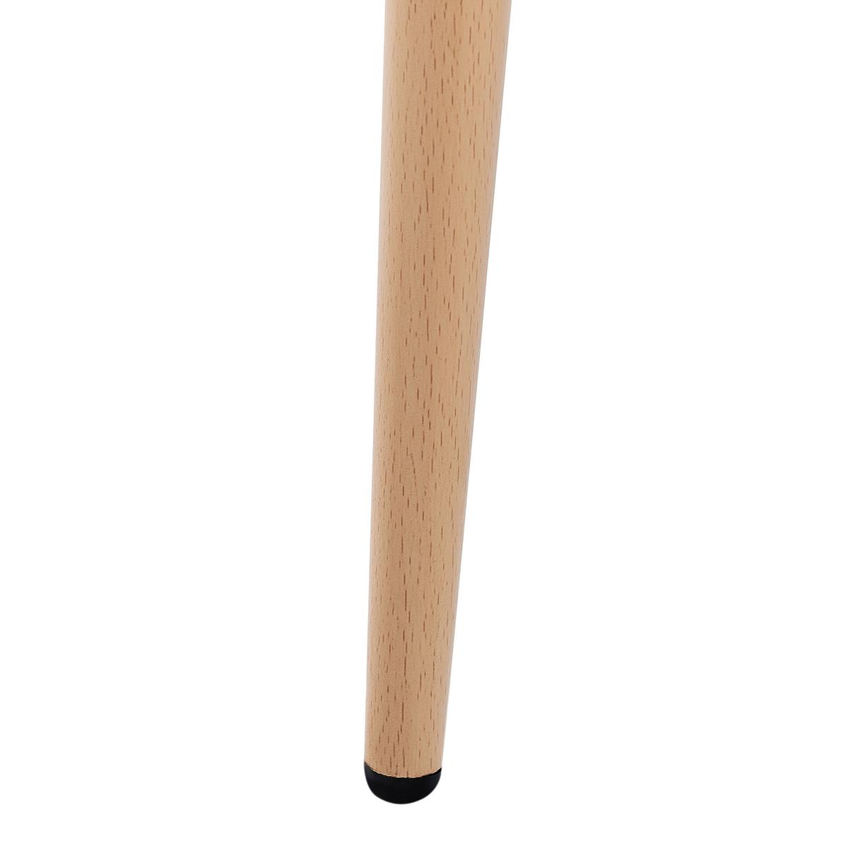 ESSZIMMERSTUHL 4er-Set Beige Hazelton - Beige/Braun, Kunststoff (46/84/54cm) - Beliani