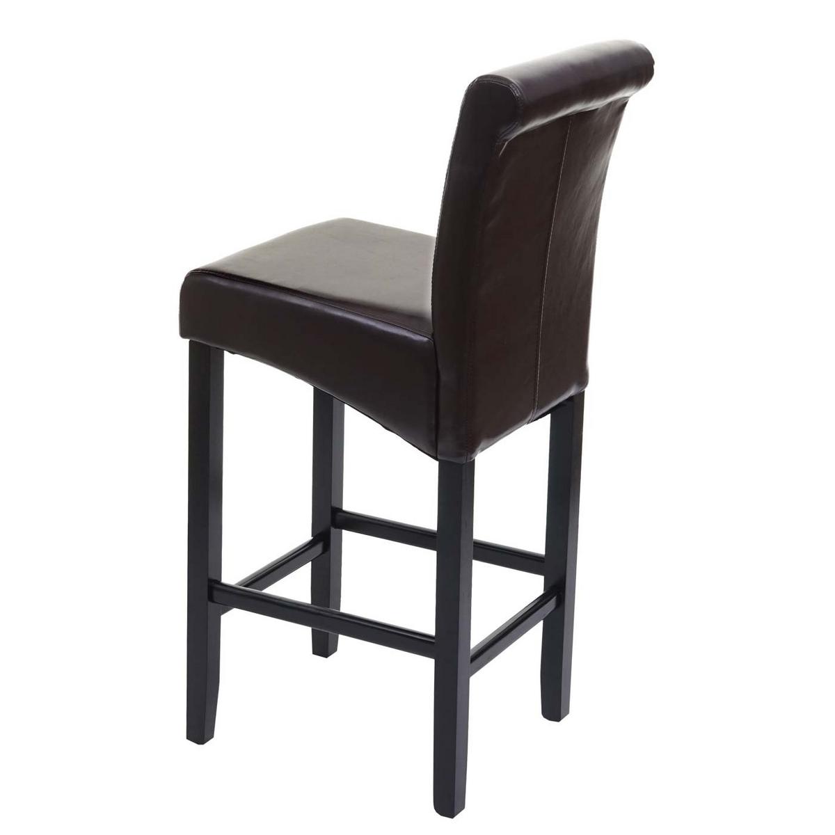 BARHOCKER Braun 2er-Set - Braun, Holz (39/105/53cm) - MCW