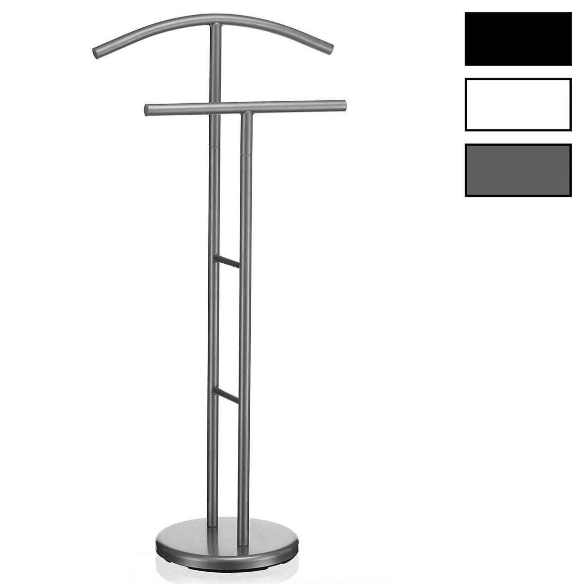 HERRENDIENER LAURENZ grau - Grau, Metall (48/105/29cm) - IDIMEX
