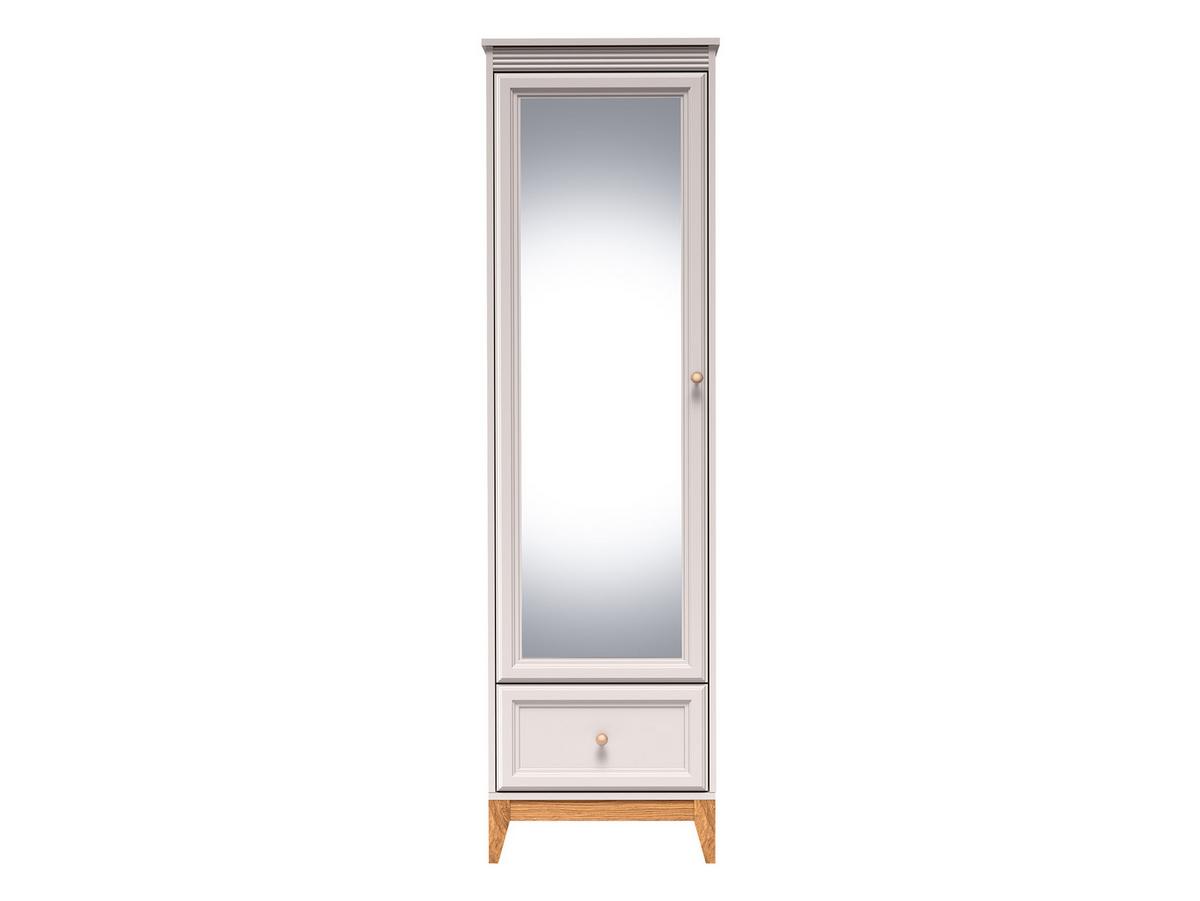 DREHTÜRENSCHRANK Windsor W-18 - Kaschmir/Goldfarben, Holz/Holzwerkstoff (55/193/35cm) - MIRJAN24