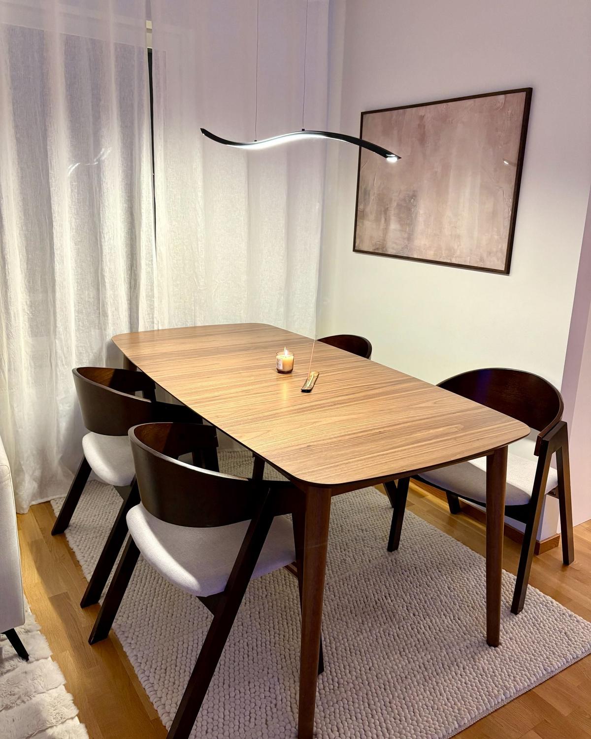 HÄNGELEUCHTE Calao 17/120/160 cm - Schwarz, Metall (17/120/160cm) - Beliani