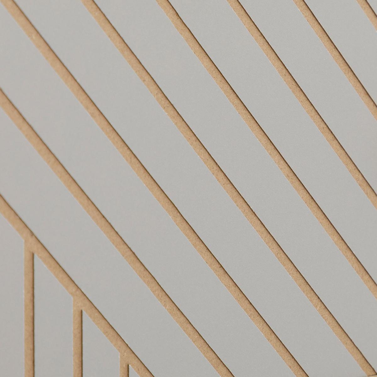 NACHTTISCH PELO grau, natur - Grau, Holz (35/67/29cm) - IDIMEX