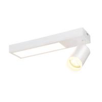 DECKENSTRAHLER Birkenfeld 1-flammig 23.5/8/16.9 cm - Weiß, Metall (23.5/8/16.9cm) - Nettlife