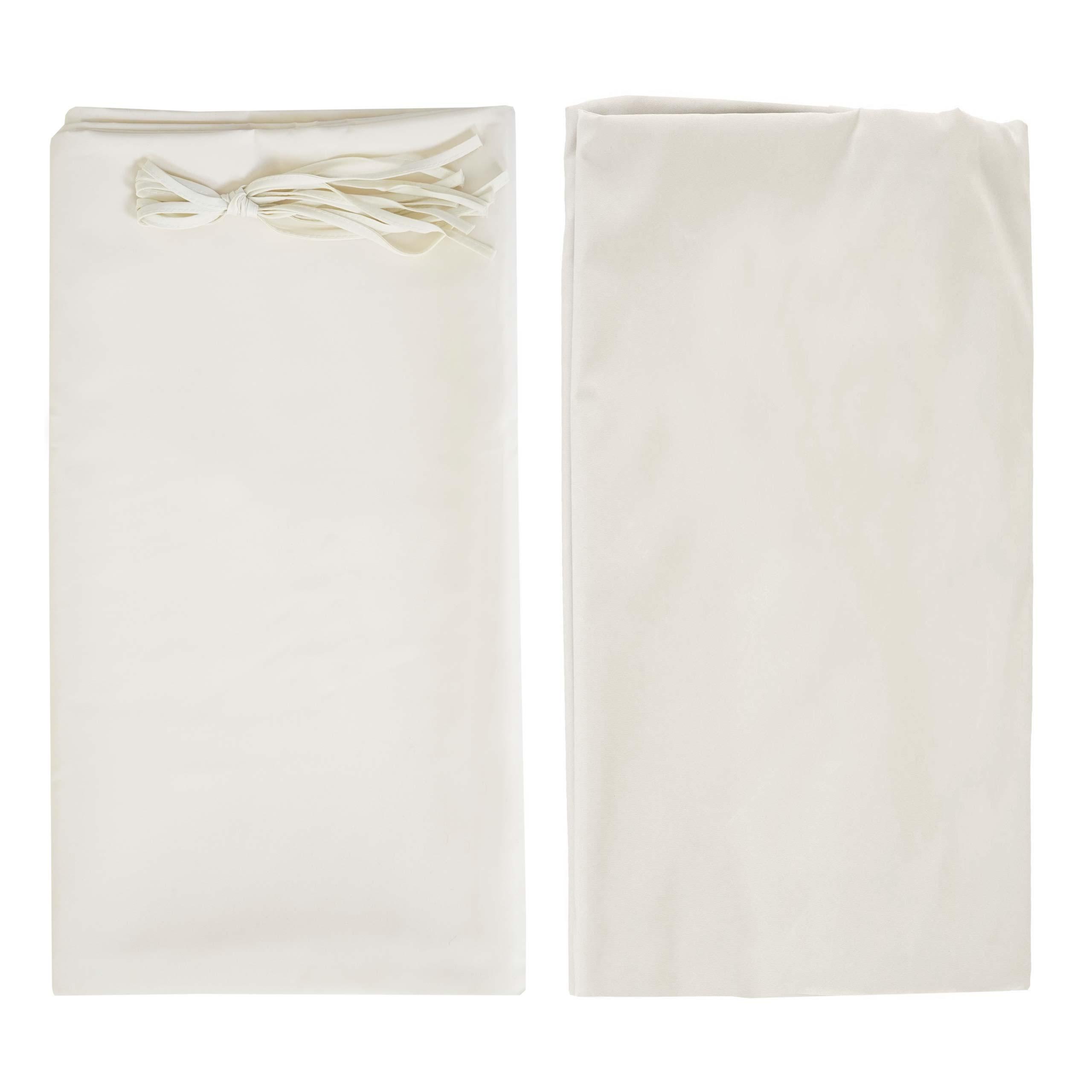 ERSATZBEZUG DACH FÜR PERGOLA BEJA Cremeweiß - Weiß, Textil (372/1/596cm) - MCW