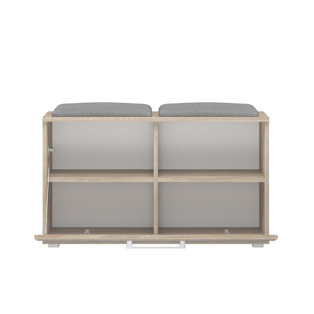SCHUHSCHRANK Sonoma 85/45/35 - Sonoma Eiche, Holzwerkstoff (85/45/35cm) - RAUMHIRSCH FURNITURE