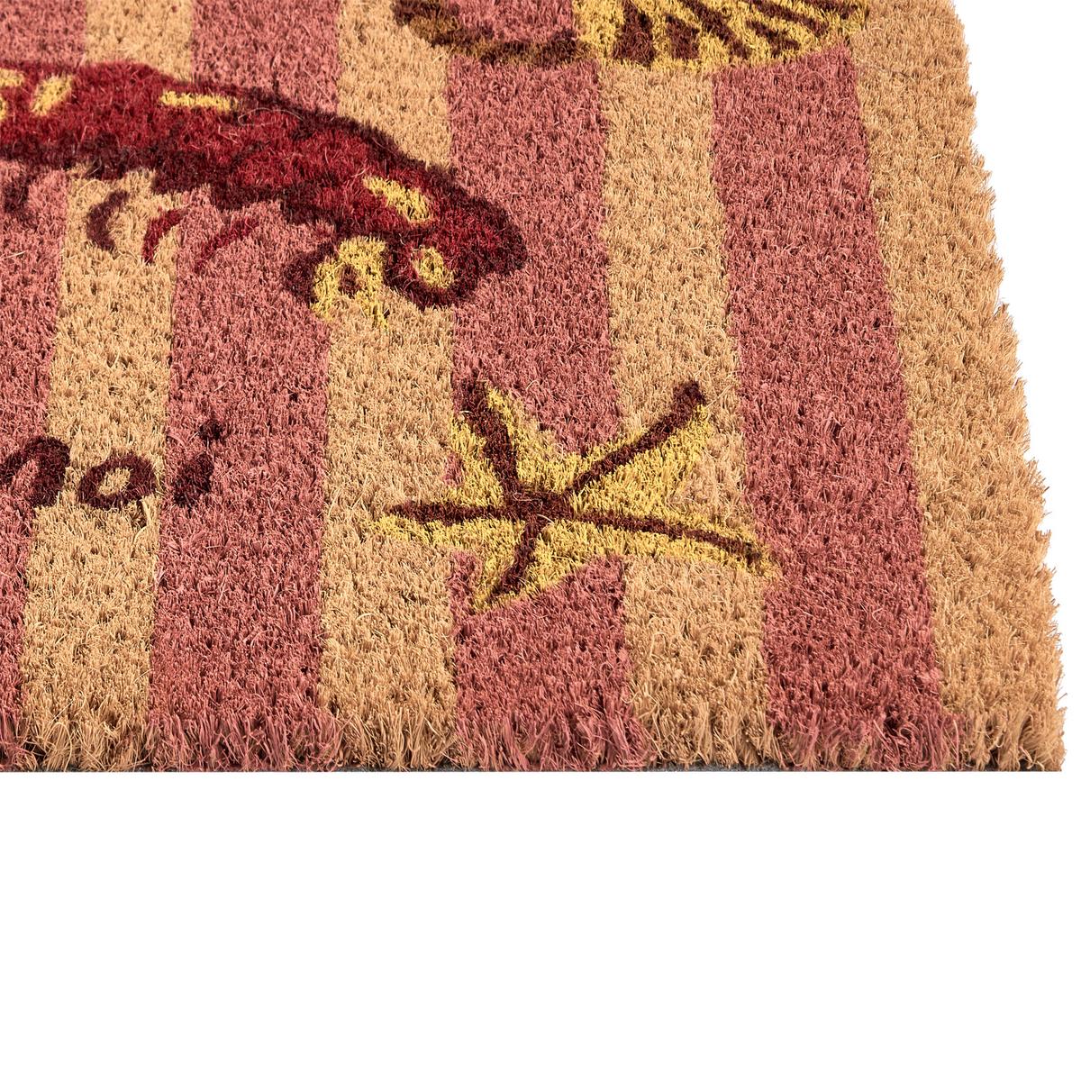FUSSMATTE Bunt 40/60 cm Kokosfasern Surigao - Multicolor, Textil (40/60cm) - Beliani