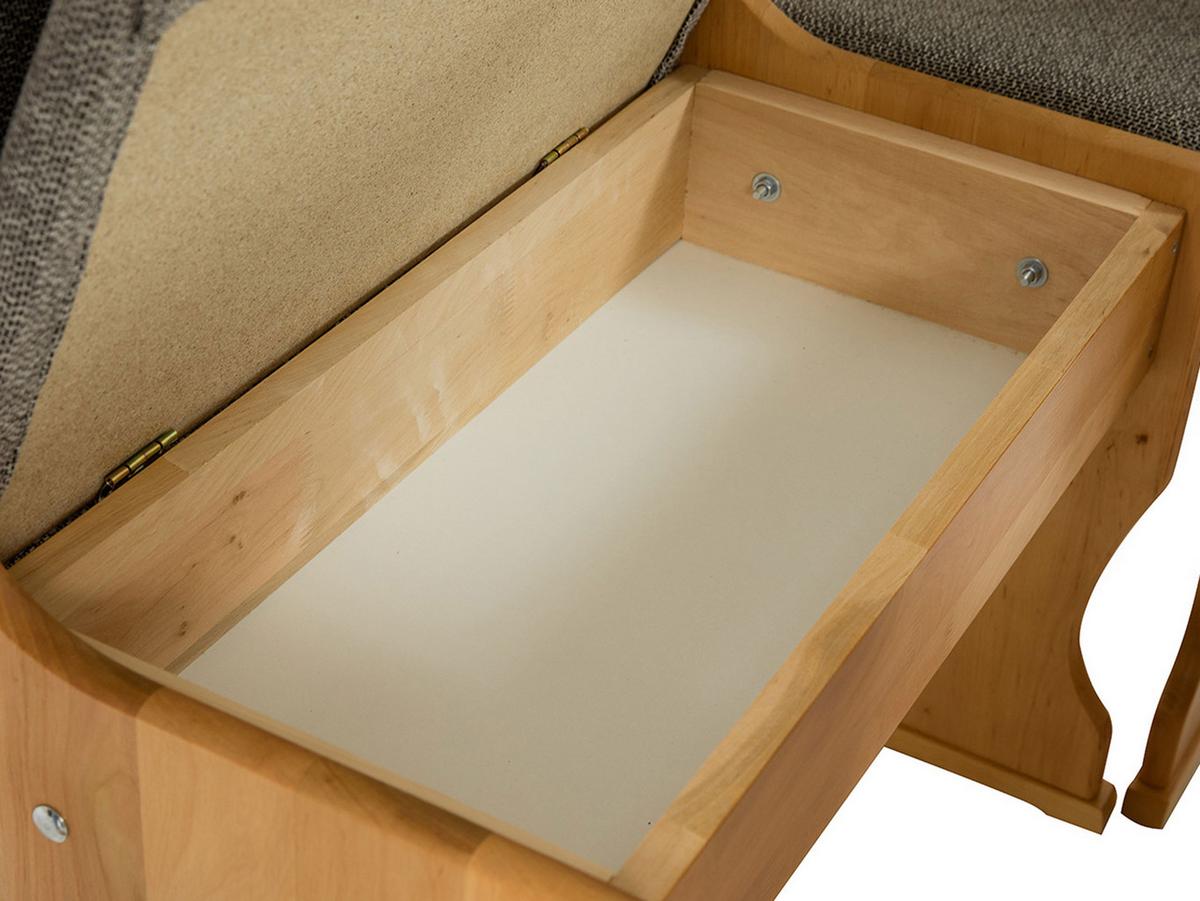 ECKBANKGRUPPE Mini - Hellbraun/Beige, Holz (145/87/105cm) - MIRJAN24