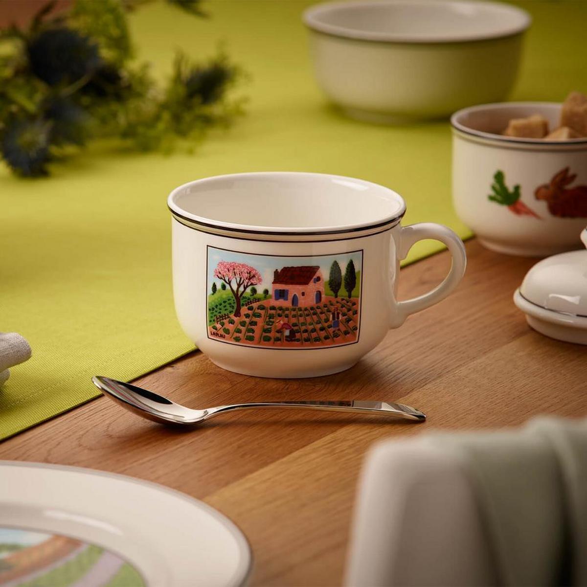 FRÜHSTÜCKSTASSEN Design Naif bunt 330 ml 6er Set - Multicolor, Keramik (0.33L) - Villeroy & Boch