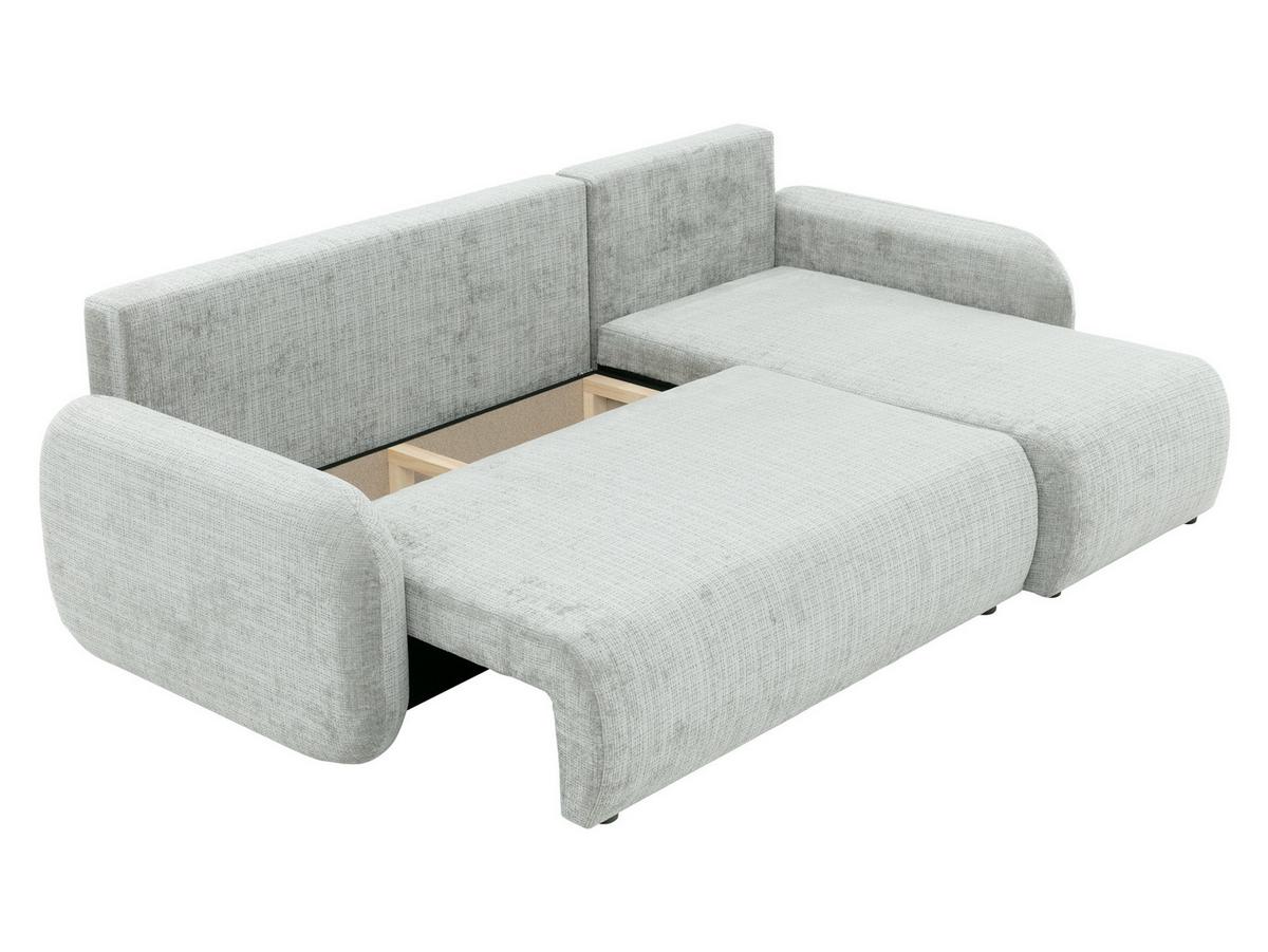 ECKSCHLAFSOFA Gizefa - Schwarz/Braun, Holz/Kunststoff (233/147cm) - MIRJAN24