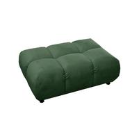 HOCKERBANK VIVIEN Smaragdgrün Velvet - Smaragdgrün, Textil (108/41/73cm) - KAWOLA