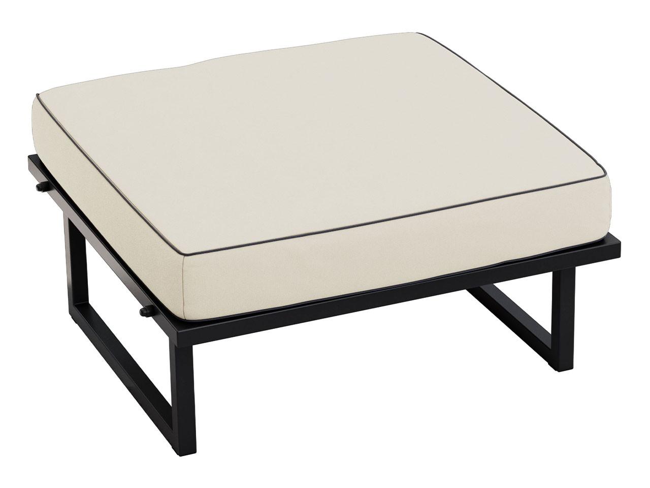 SITZHOCKER Elba - Beige - Beige, Textil (78/42/78cm) - MKS