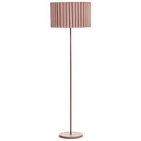STEHLAMPE Hellbraun Lourens - Braun, Metall (47/47/155cm) - Beliani