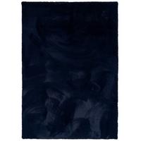 FELLTEPPICH LUXUS SUPER SOFT PLUSH - Dunkelblau, Textil (140/180cm) - Pergamon