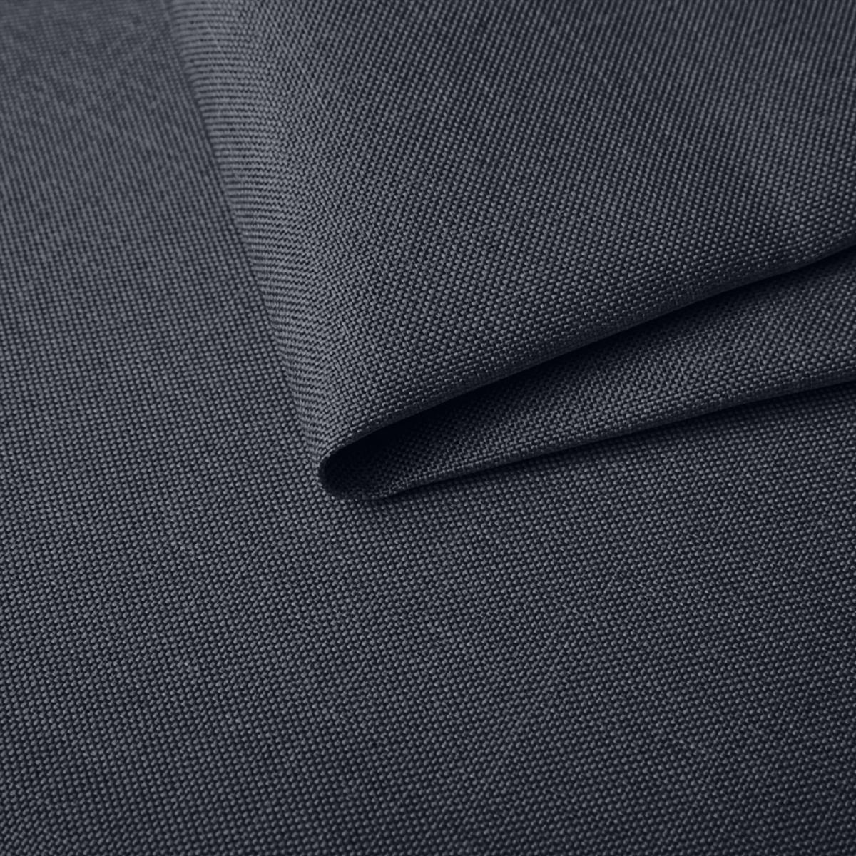 ECKSOFA Universelle L Form Elif Dunkelgrau 220/140/85 cm stilvolle mit Schlaffunktion - Dunkelgrau/Silberfarben, Kunststoff/Textil (220/140cm) - AX Living