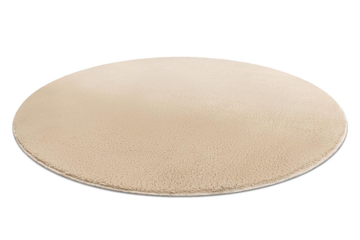 TEPPICH Lindo 60 cm - Beige, Textil (60/60cm) - rugsX