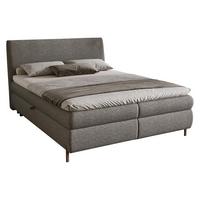 BOXBETT Evia - H3 - Braun/Grau, Holzwerkstoff/Textil (180/200cm) - MIRJAN24