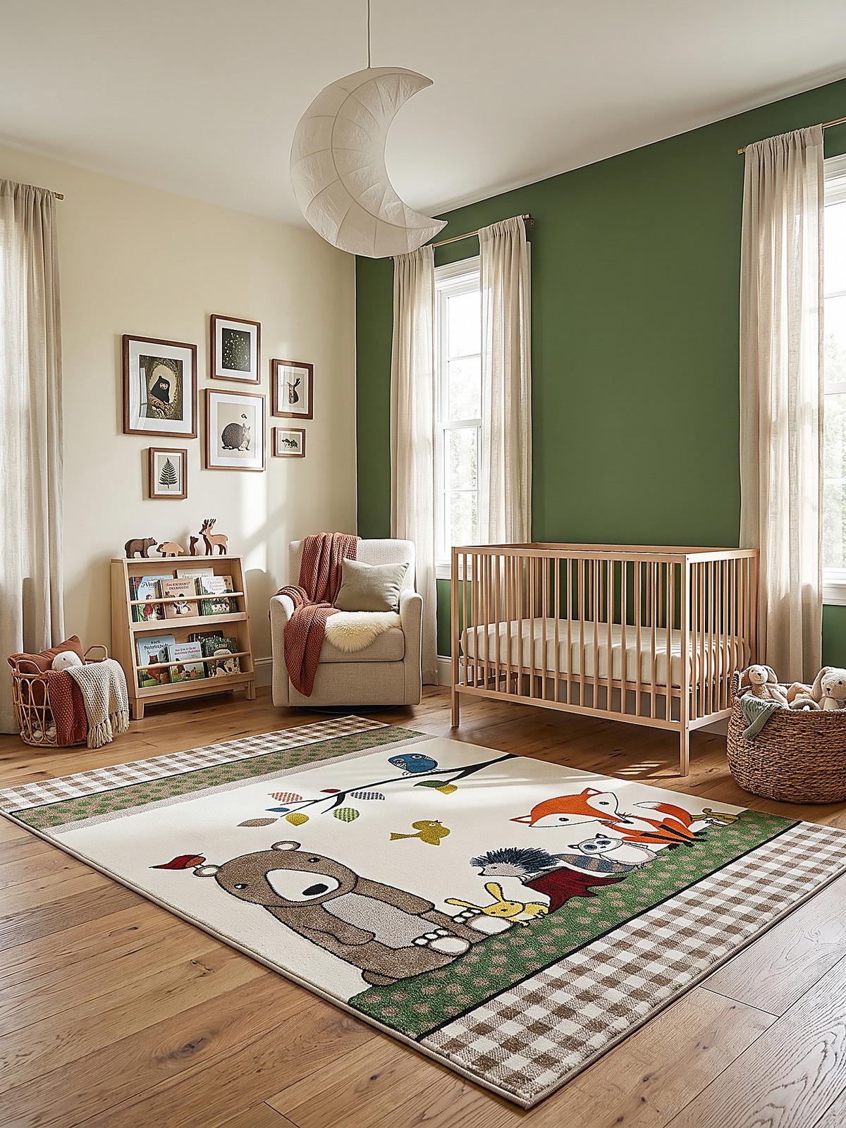 KINDERTEPPICH Kurzflor Karo CASOLA Polypropylen Creme 120 x 170 cm - Beige, Textil (120/170cm) - KADIMA DESIGN