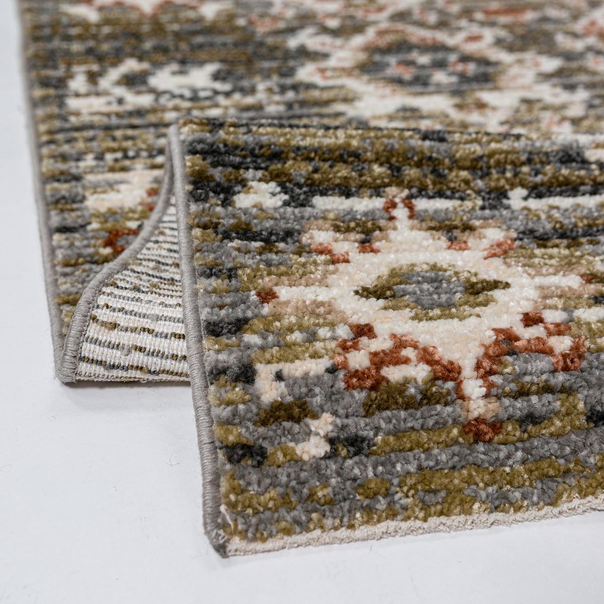 KURZFLORTEPPICH PERRAN, im Vintage-Stil, Grün, 80 x 300 cm - Grün, Textil (300/80cm) - KADIMA DESIGN