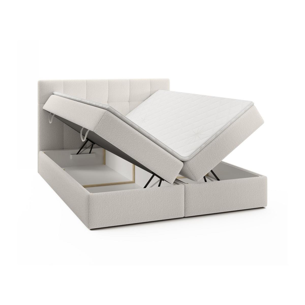 BOXBETT Arturo In Freya - Weiß, Holzwerkstoff/Textil (160/200cm) - Fun Möbel