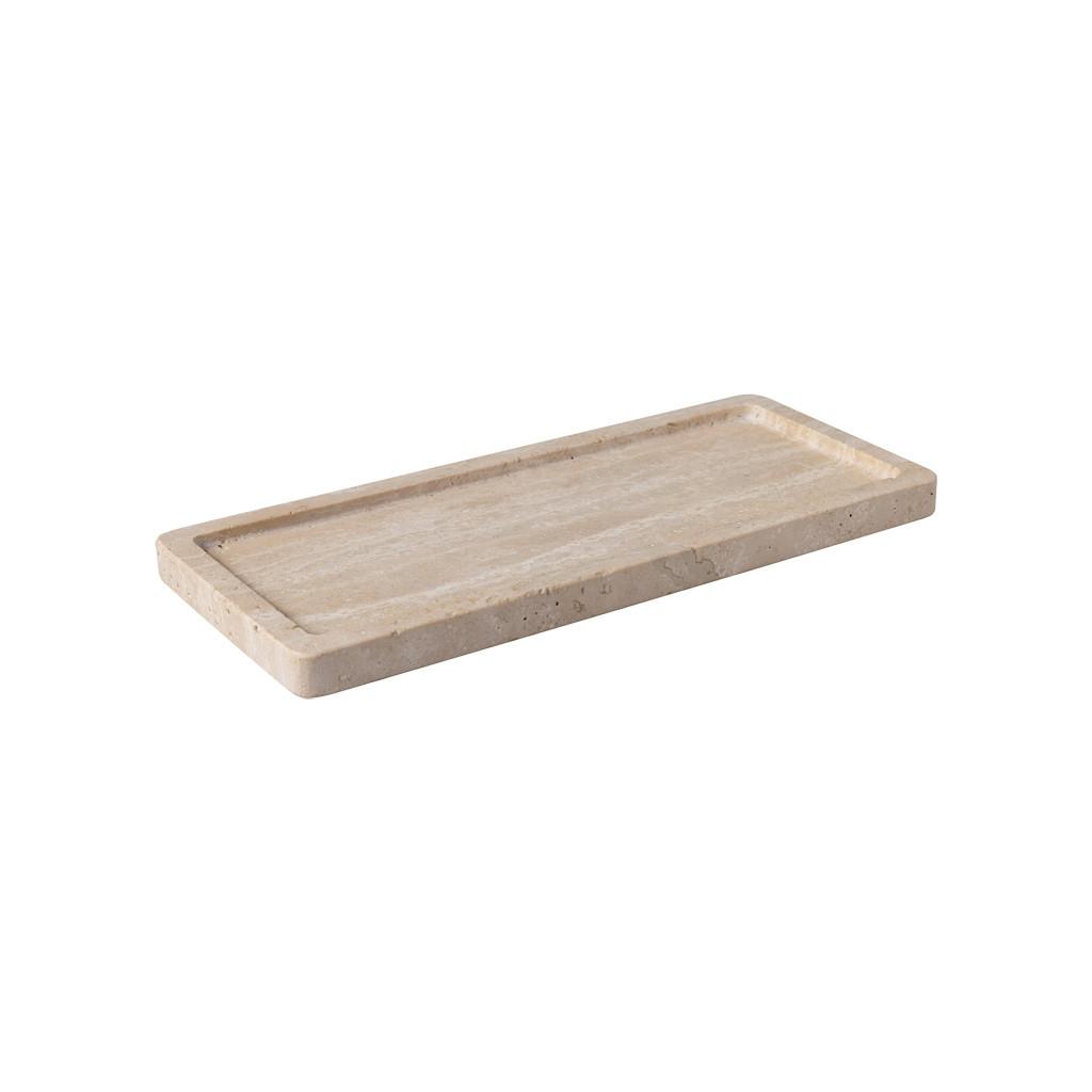 SERVIERPLATTE Manufacture Travertine beige 25,5 x 10,5 cm - Beige, Keramik (10.5/1.5/25.5cm) - Villeroy & Boch
