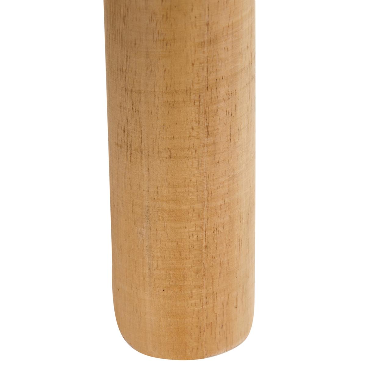 HOCKER Makramee Baumwolle Senfgelb Manzai - Gelb, Textil (40/44/40cm) - Beliani