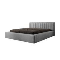 POLSTERBETT Peoria In Macau - Grau, Holzwerkstoff/Textil (180/200cm) - Fun Möbel