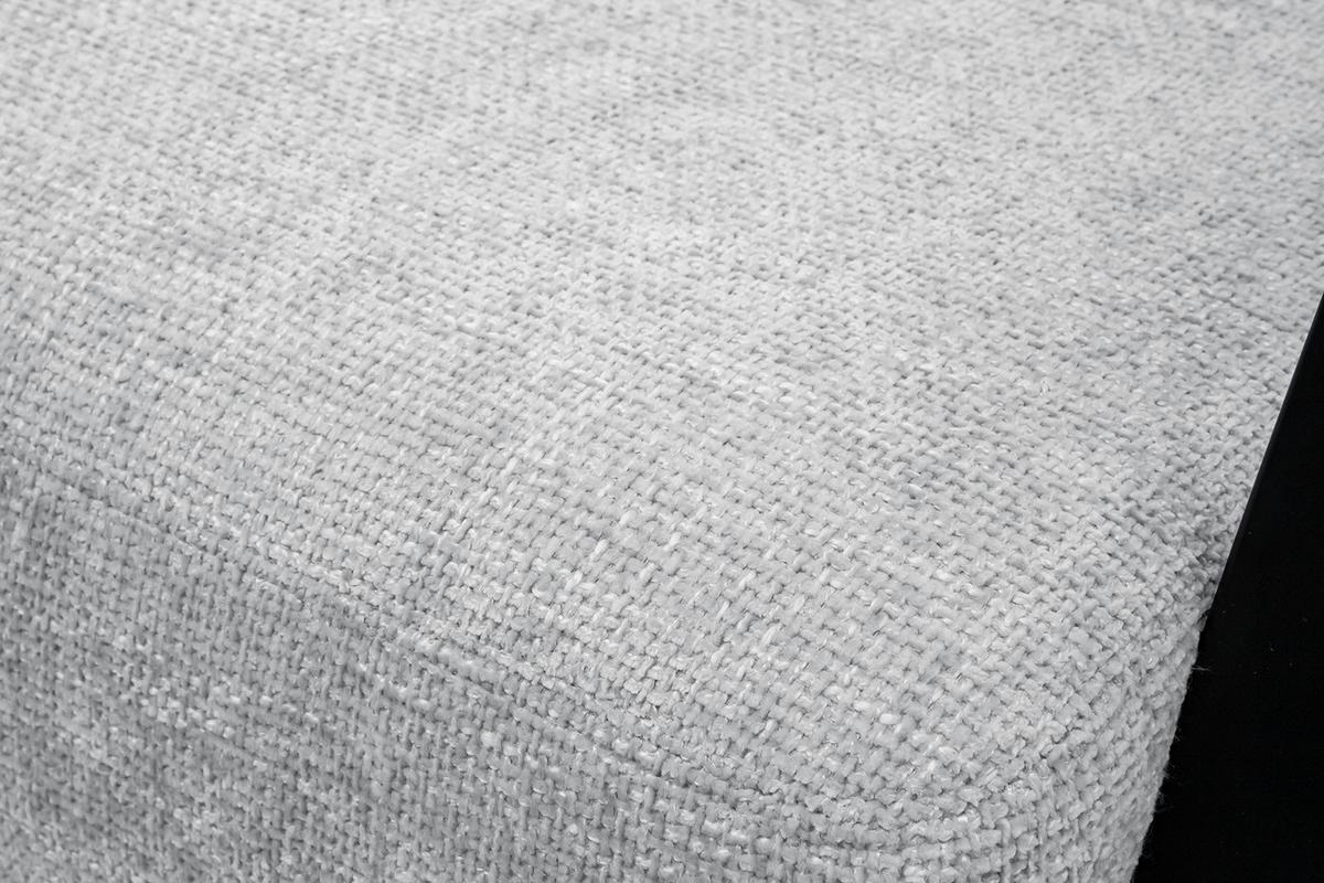 SESSEL KOBE, hellgrau - Hellgrau/Schwarz, Holz/Textil (72/76/90cm) - Wozimo