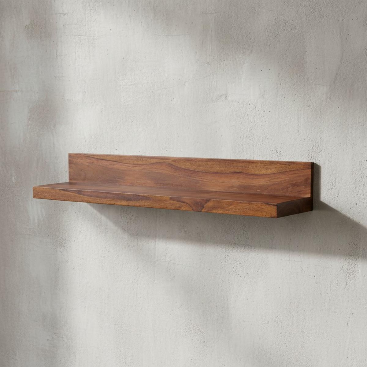 WANDREGAL NAKO Massivholz Flexibles Design Landhausstil, Braun 110x24x17 cm - Braun, Holz (110/17/24cm) - KADIMA DESIGN