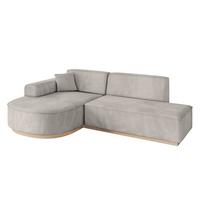 ECKSOFA Ottomane Links ARRIO-L1 - 243x171x83 cm Hellbraun - Hellbraun, Holzwerkstoff/Textil (243/171cm) - ALTDECOR
