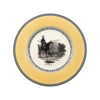 SPEISETELLER Audun Chasse weiß-grau-gelb ø 27,1 cm - Gelb/Weiß, Keramik (27.1cm) - Villeroy & Boch