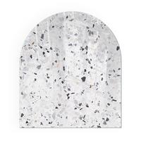 GLASPLATTE für Kamin 80x70 cm - Weiß, Glas (80/70/0.4cm) - TULUP