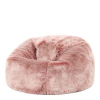 SITZSACK aus Kunstfell für Kinder - Pink, Kunststoff (65/45/65cm) - icon