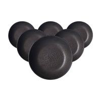 SUPPENSCHALE Kitwe Schwarz ø 20 cm 6er Set - Schwarz, Keramik (20cm) - Ritzenhoff Breker