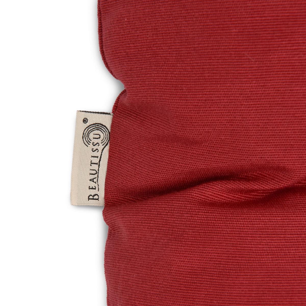 PALETTENKISSEN ECO Style Sitz 120x80x15cm Rot + Rücken (1tlg) - Rot, Textil (80/15/120cm) - Beautissu 