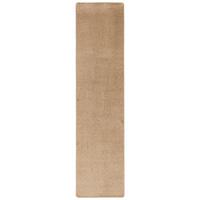 HOCHFLOR VELOURS LÄUFER TEPPICH LUNA - Cognac, Textil (80/400cm) - Snapstyle