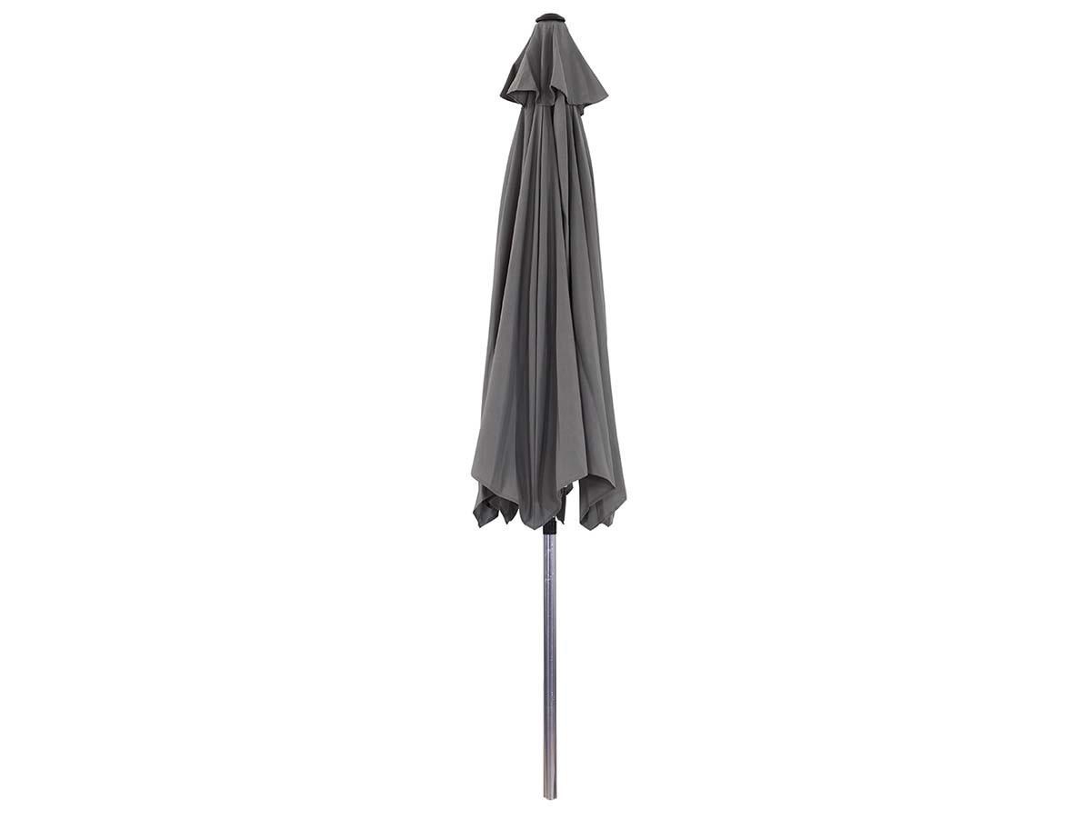 SONNENSCHIRM sol Grau - Grau, Metall (300/300cm) - Habitat Garten