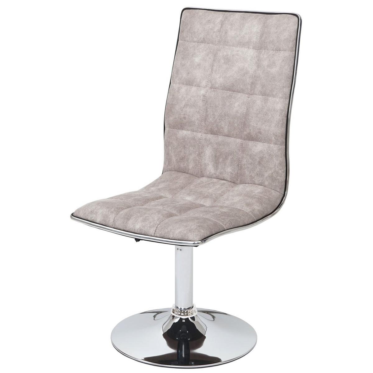 ESSZIMMERSTUHL Schiefergrau 6er-Set - Anthrazit/Hellgrau, Textil (43/103/54cm) - MCW
