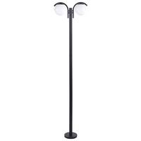 AUSSENLATERNE Schwarz Kulsi - Schwarz, Metall (20/50/205cm) - Beliani