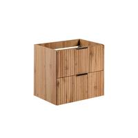 WASCHTISCHUNTERSCHRANK 60.2cm Adriel Holz - Braun, Holzwerkstoff (60.2/57/46cm) - Petits-meubles