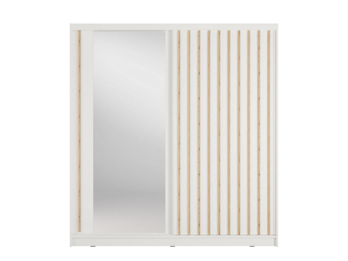 KLEIDERSCHRANK Weiß 205/215/62 - Weiß, Holzwerkstoff (205/215/62cm) - RAUMHIRSCH FURNITURE
