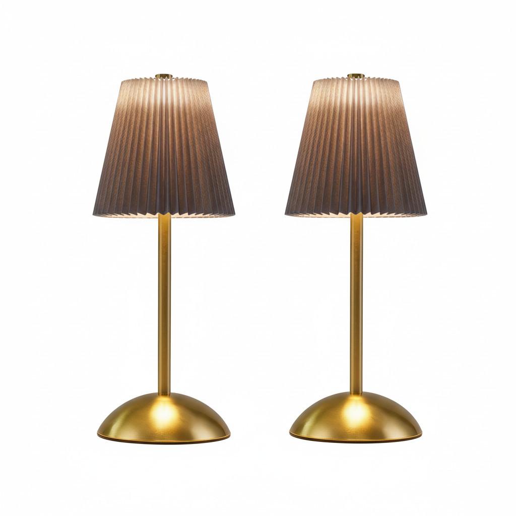 LED TISCHLAMPE Luxora 11.5/11.5/30 - Blau, Metall (11.5/11.5/30cm) - ZMH